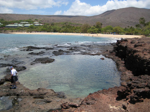 Hulopoe Bay Beach