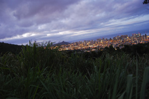 View of Honolulu from Mount Tantalus