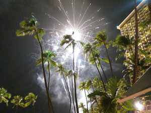 Hilton Hawaiian Village Fireworks